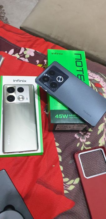 INFINIX NOT 40.Telga javob full karobka dakument bor