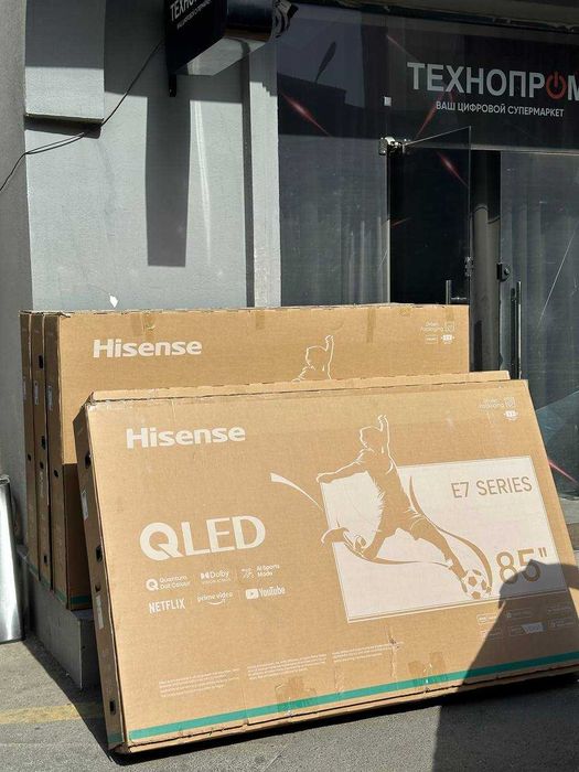 Телевизор HISENSE 85 smart tv Q-Led АКЦИЯ !!!