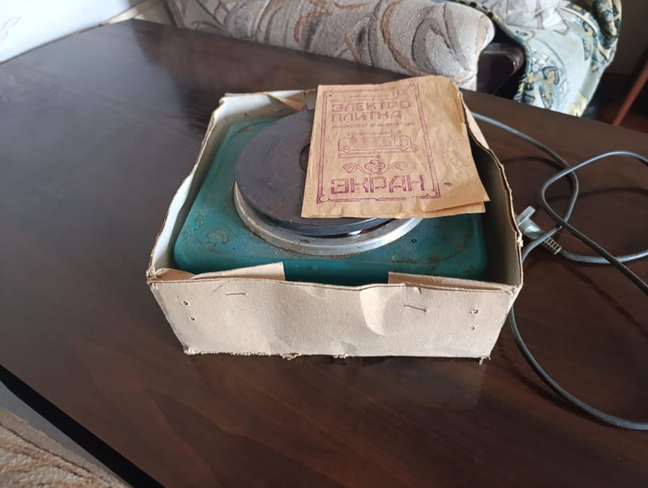 Электроплитка советская