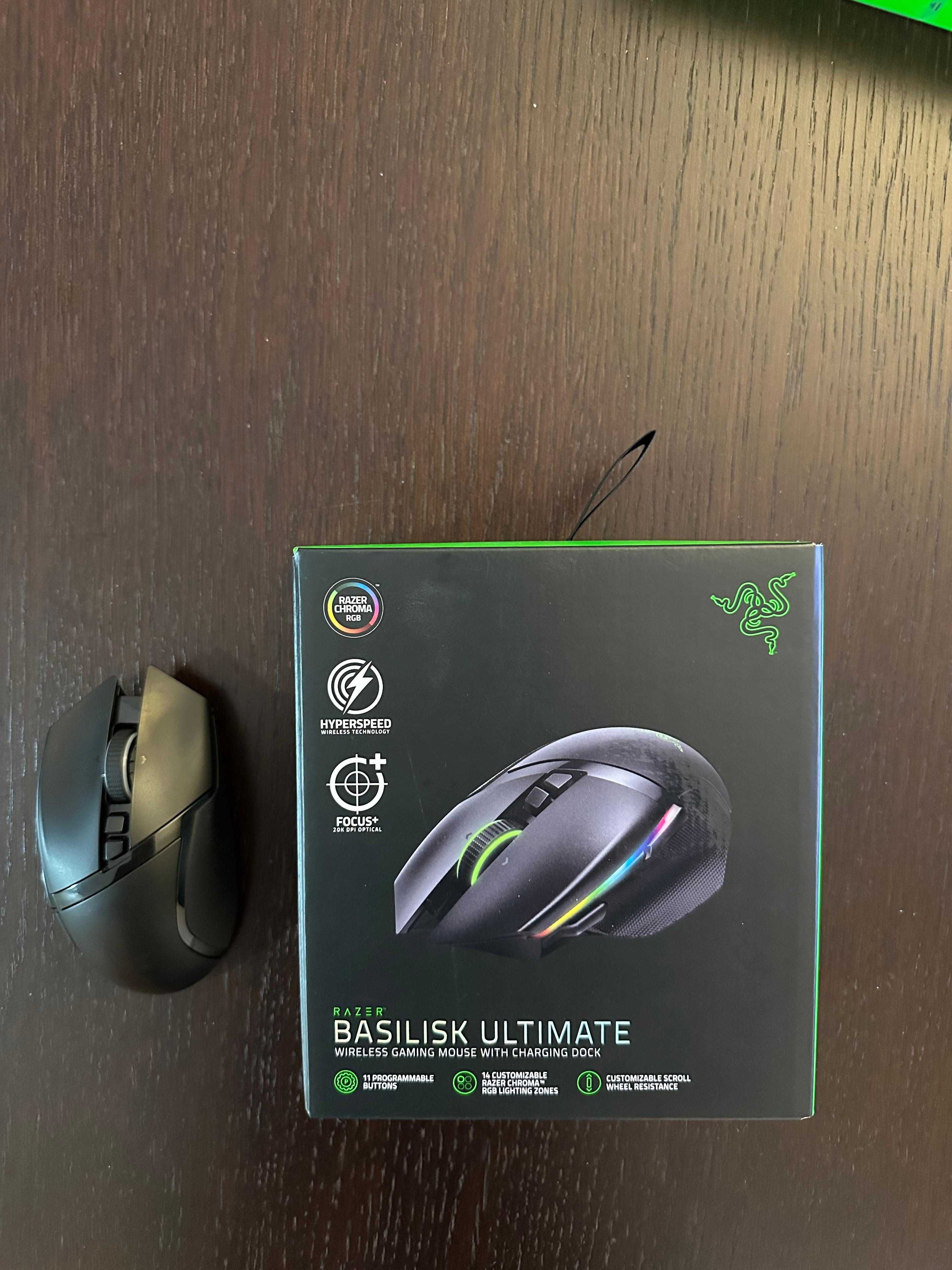 Mouse Gaming Razer Basilisk Ultimate + Charging Dock