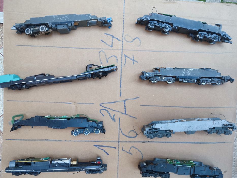 Vând șasie pentru trenulețe electrice Roco scara HO