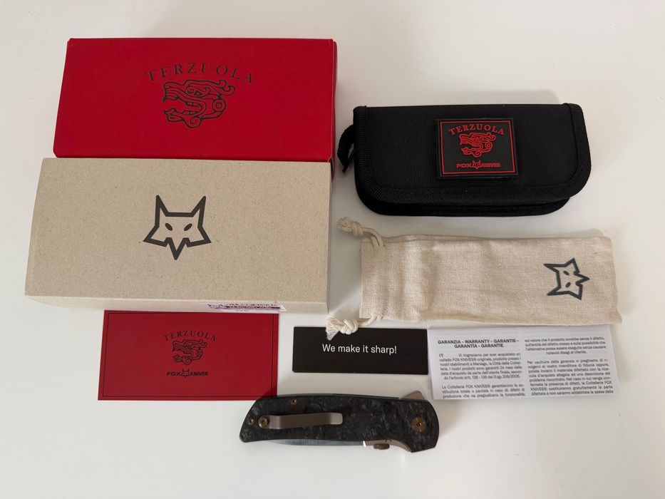 Briceag Fox Knives ATCF Original Gangster Christmas Ed FX ATC OG01CFMC