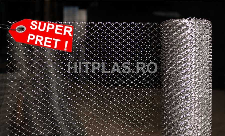 Plasa impletita zincata 35X35/D1.9/H1.5/L10