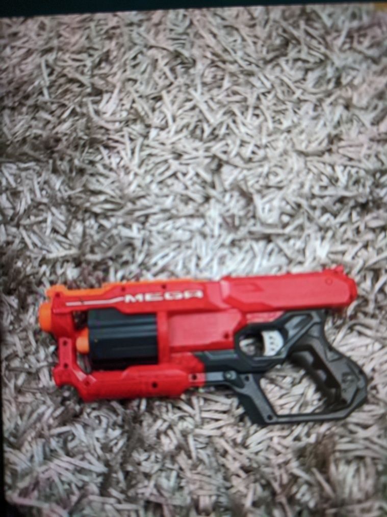 Jucarie Nerf pistol pusca Rampage 25 proiectile și Cycloneshock Mega M