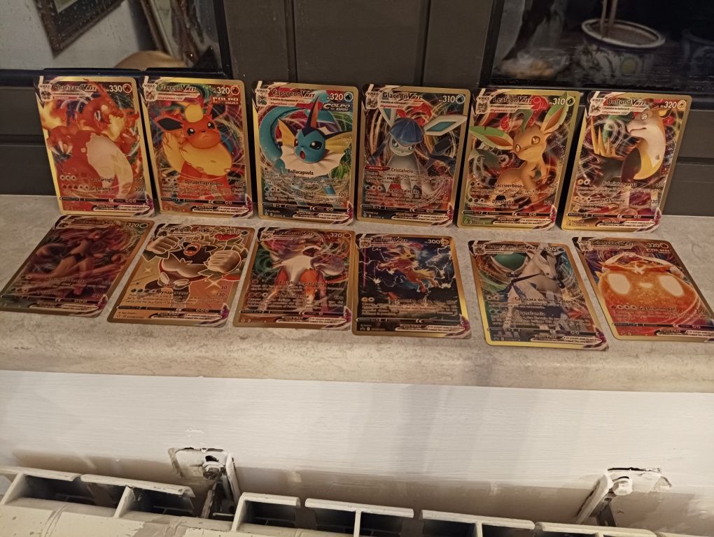 Разнообразие от златни карти на Покемон Pokémon cards ЧАСТ 3