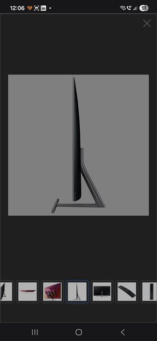 Samsung Qled Q7FN 139 cm