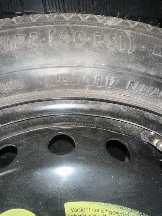 Резервна гума патерица за Mercede / Audi / VW