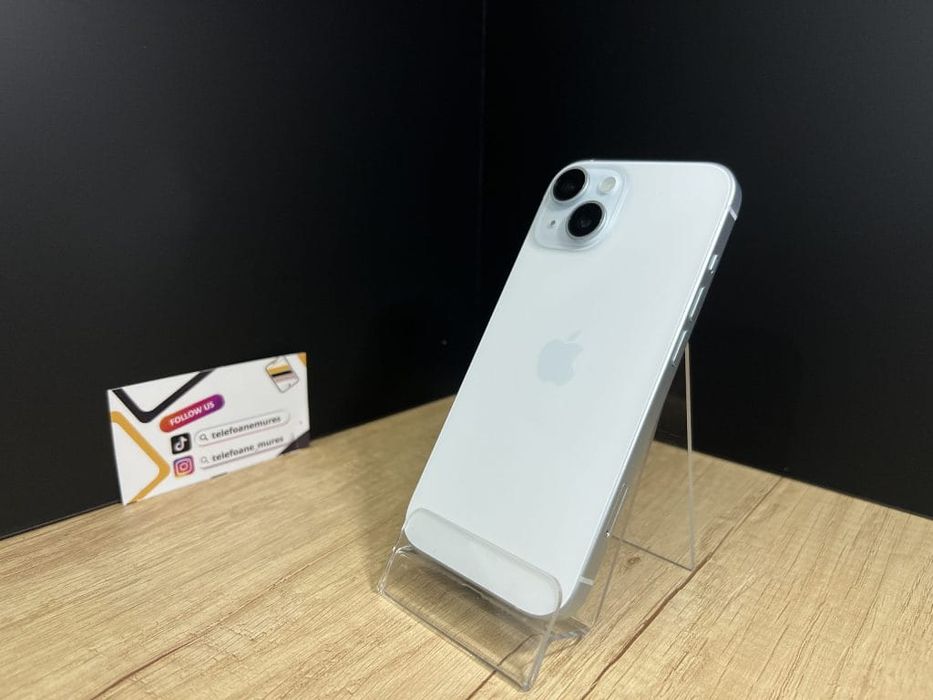 Iphone 15 128Gb Blue 3 ani garanție, Telefoane Mureș