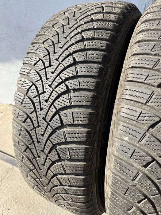 2 бр. зимни гуми 205/55/16 GoodYear 4,5 mm DOT 3720