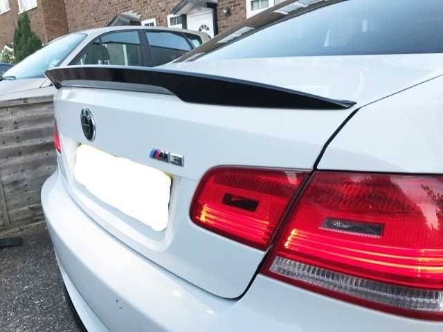 Eleron Lip Codita Portbagaj BMW E92 Performance High Kick Negru Lucios