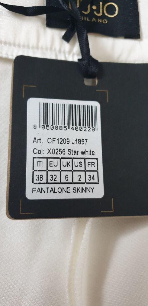 Lio Jo Milano Skinny Pantalone  38 - S /27 НОВО! ОРИГИНАЛ! Дамски Пант