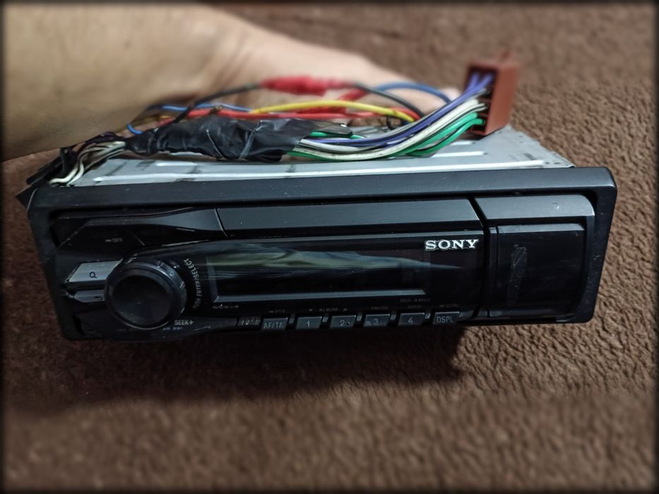 Player mp3 auto Sony USB+Auxiliar 4x55w.
