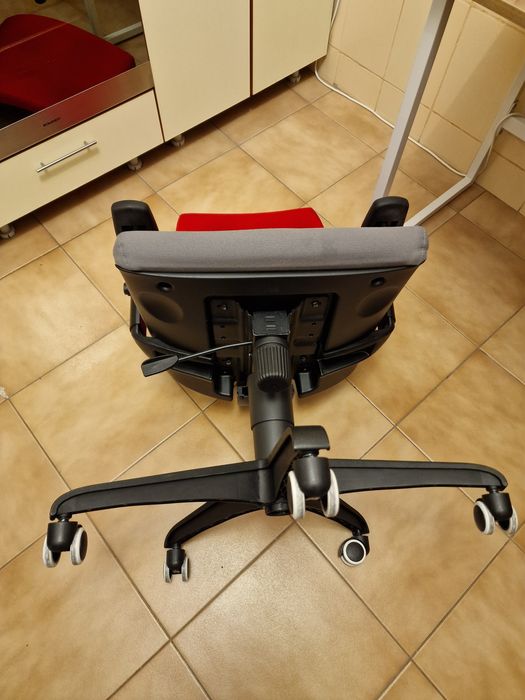 Scaun ergonomic de birou, Profim Raya Red, calitate industriala