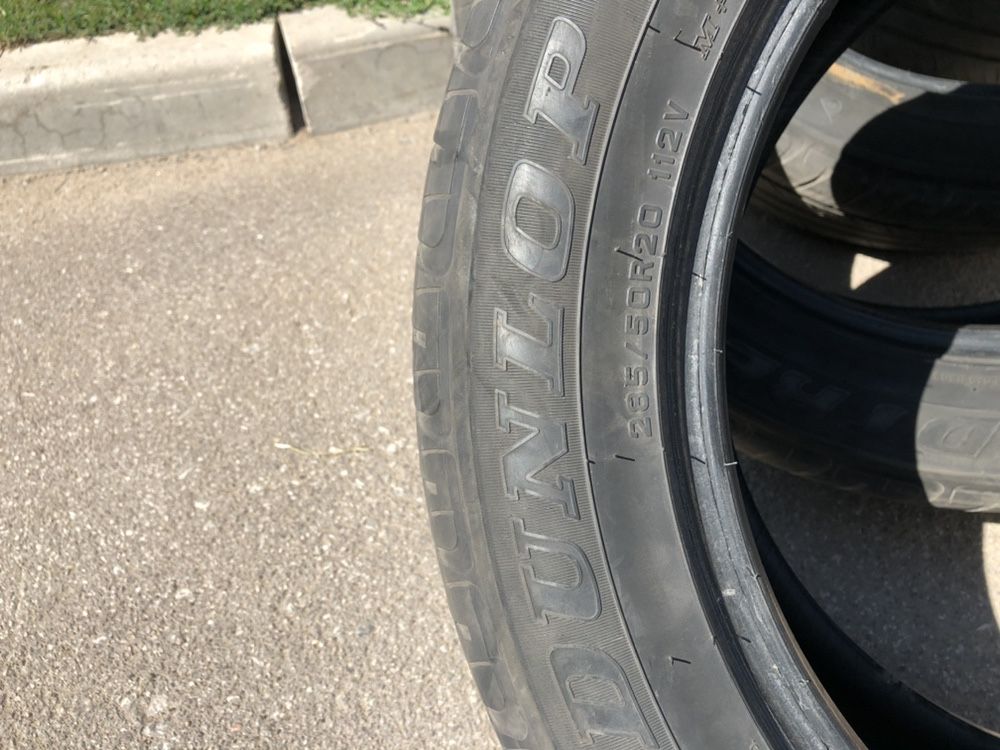 4 баллона Резина Dunlop grandtreck 285-50 R20