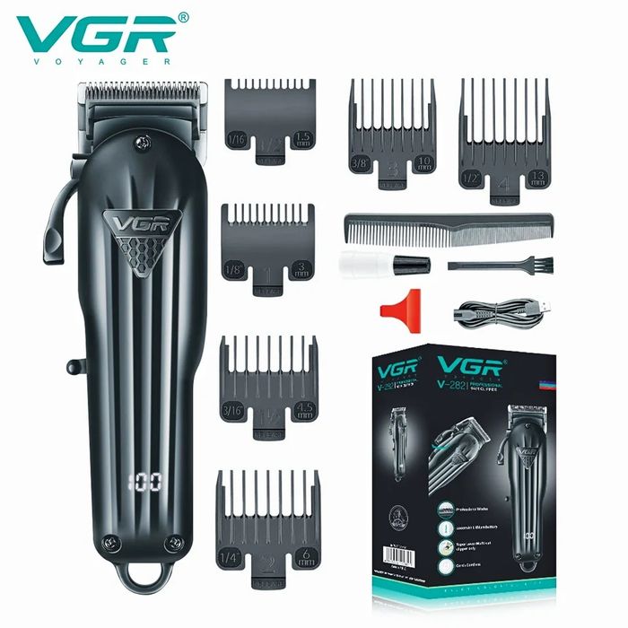Masina profesionala de tuns VGR V-282, 2000mAh, Oferta!!