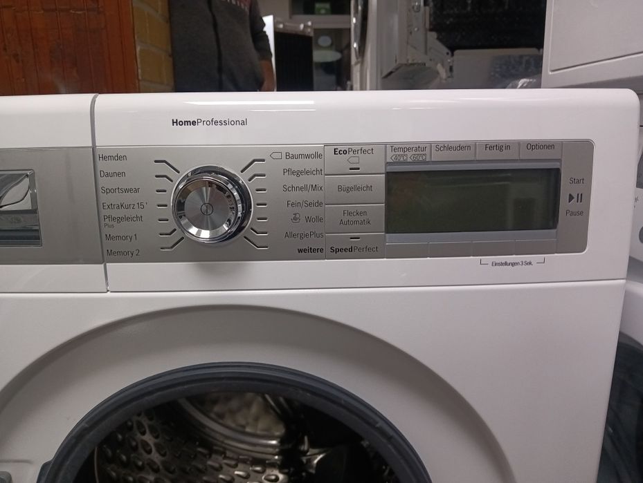 Комплект пералня и сушилня с термопомпа Бош Bosch Home Professional