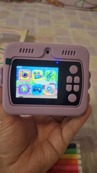 Aparat foto copii cu printare Vala 8k Aparat foto pentru copii cu impr