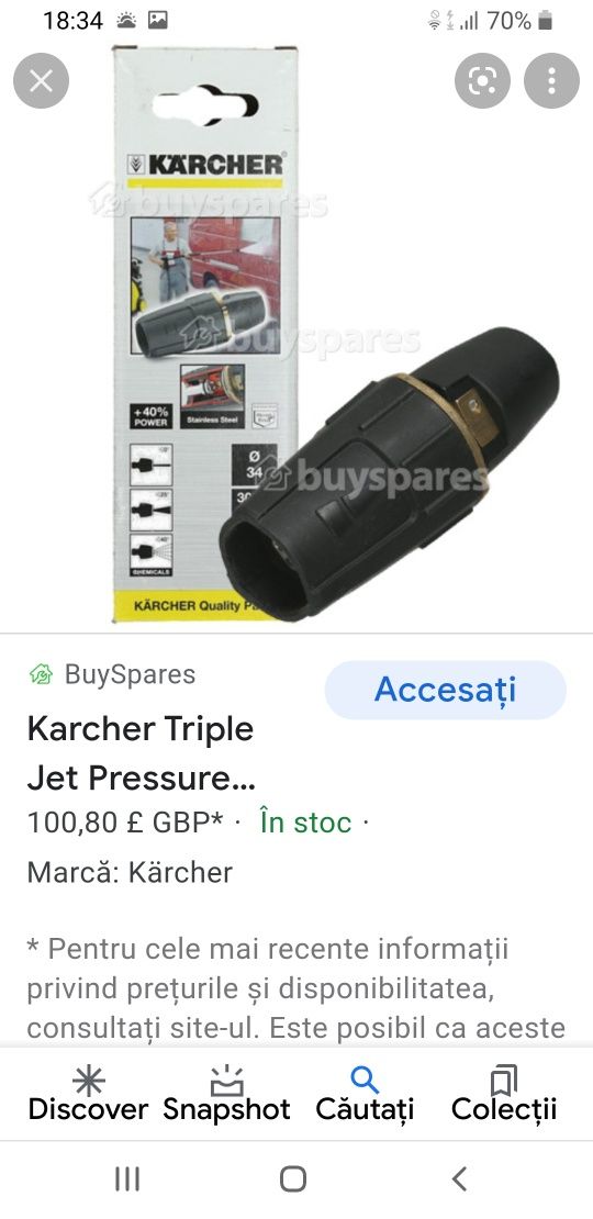 Karcher.acesori chit complect pentru hd 5/15  6/15  pentru hd