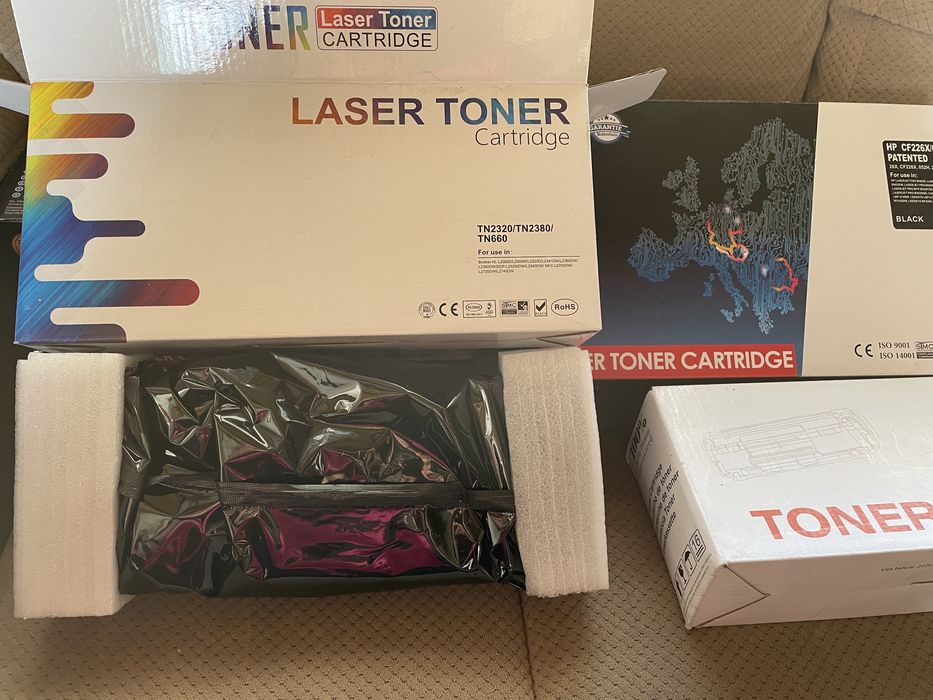 Toner imprimanta HP/Brother TN