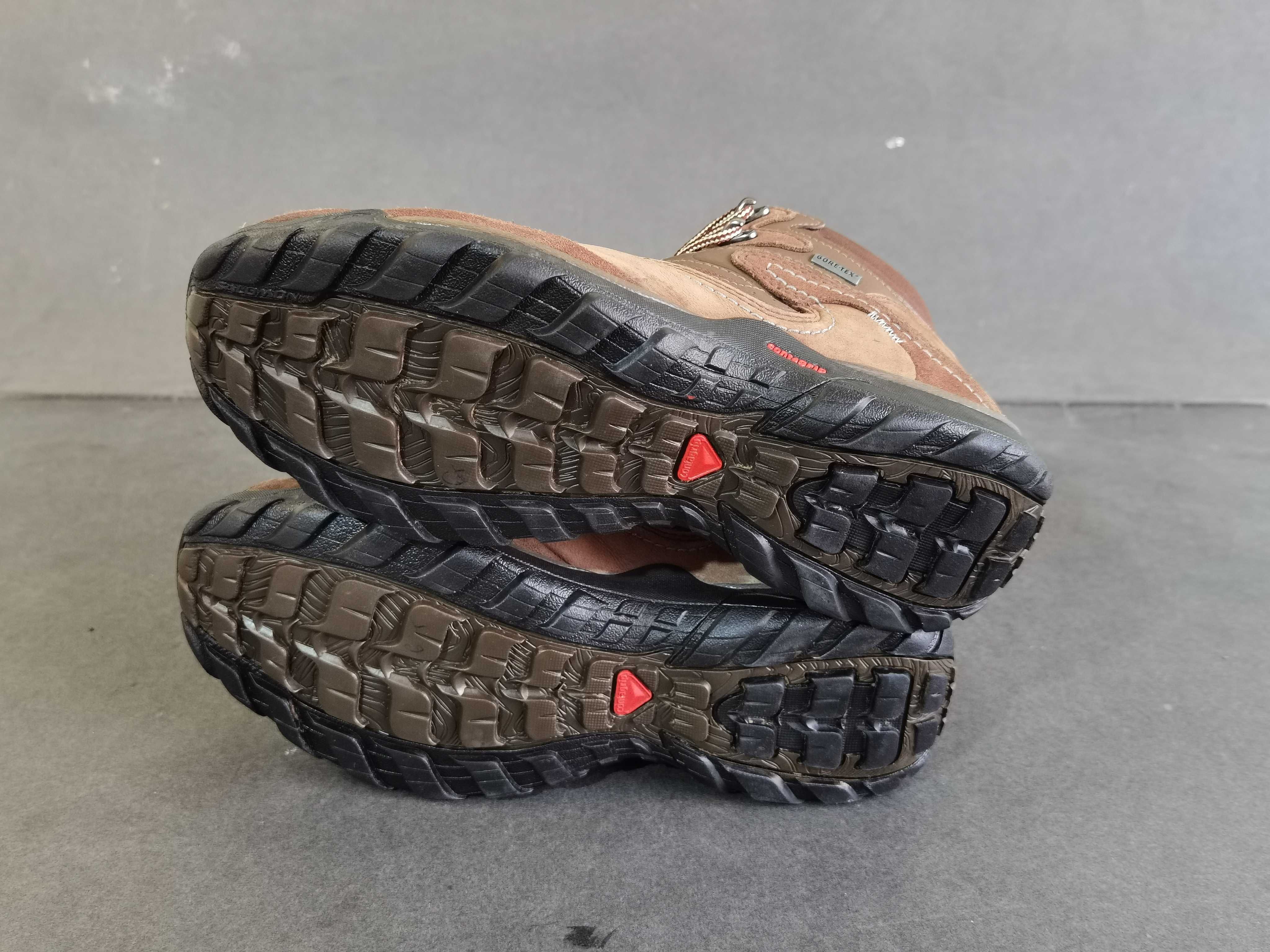 Bocanci PIELE  39 40 Ghete munte dama copii SALOMON GORETEX Ca NOI