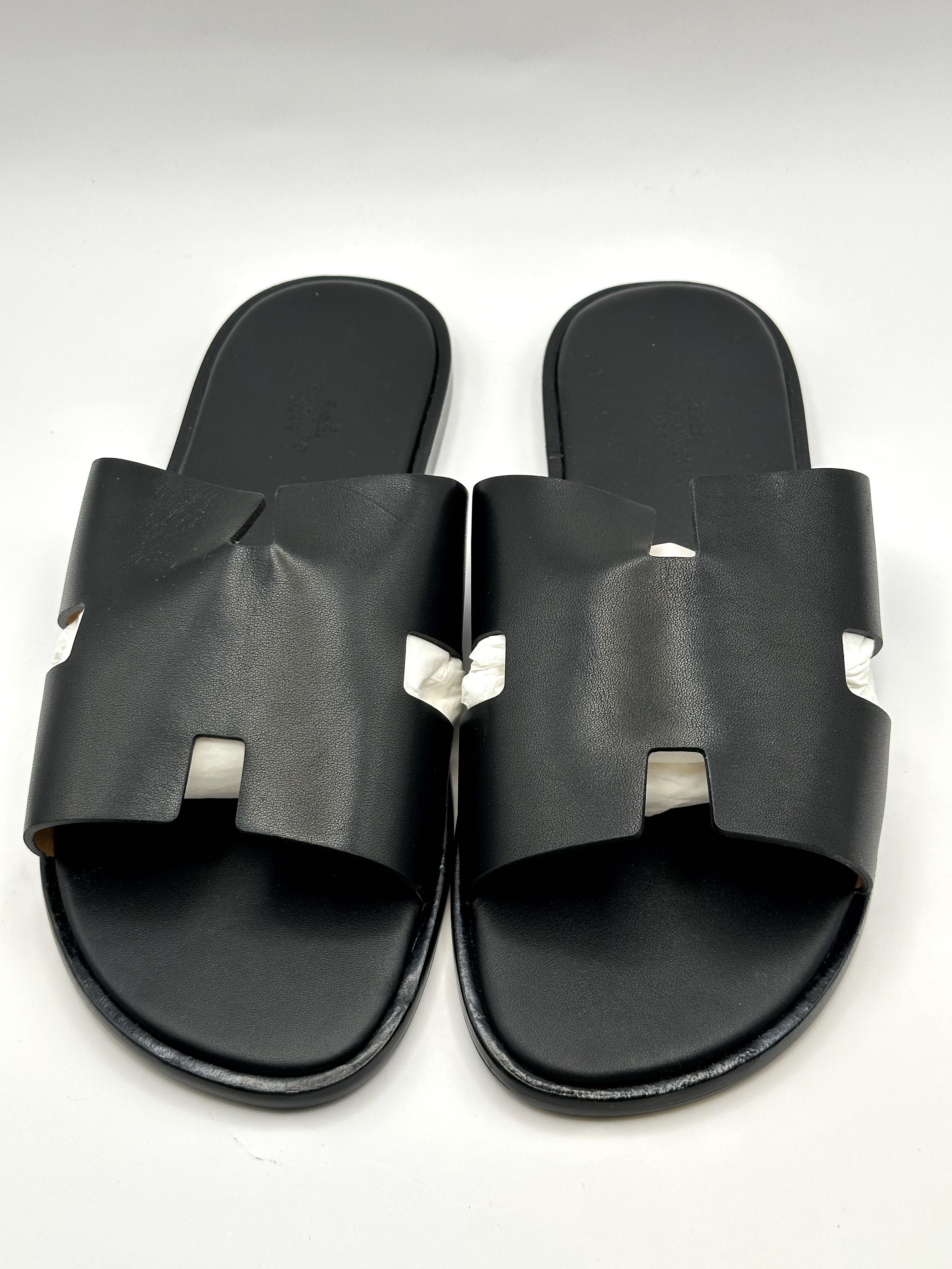 Hermes Slides Man Black