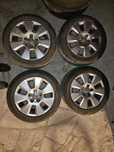 Джанти 5x112 с гуми Audi Volkswagen seat ауди 16 цола