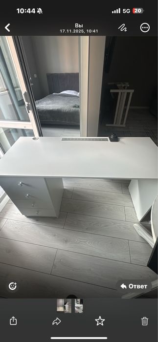 Кровать и компьютерный стол отдаю