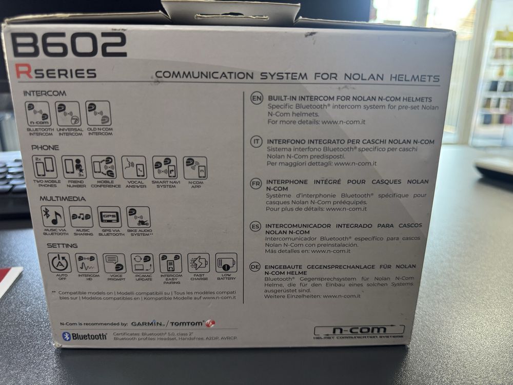 Intercom casti N-COM B602 R twin pack