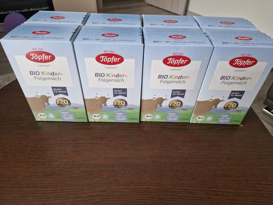 Lapte praf Topfer Kinder Bio