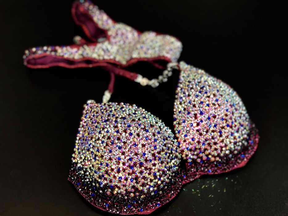Costum bikini fitness concurs culturism ifbb inba