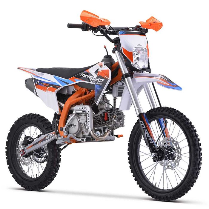 Motocicleta cross 125cc Mini Rocket DT 17/14" 4T benzina portocaliu