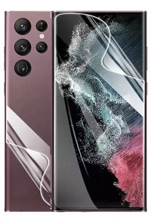 Folie Silicon Samsung S25/S24/S23/S22/S21 PLUS ULTRA EDGE Curbata Tra