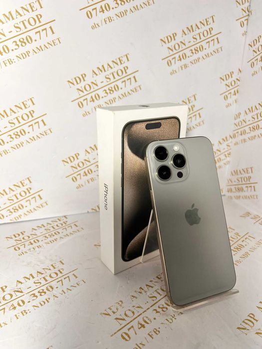 NDP Amanet Calea Mosilor 298   IPHONE 15 PRO MAX (41576)