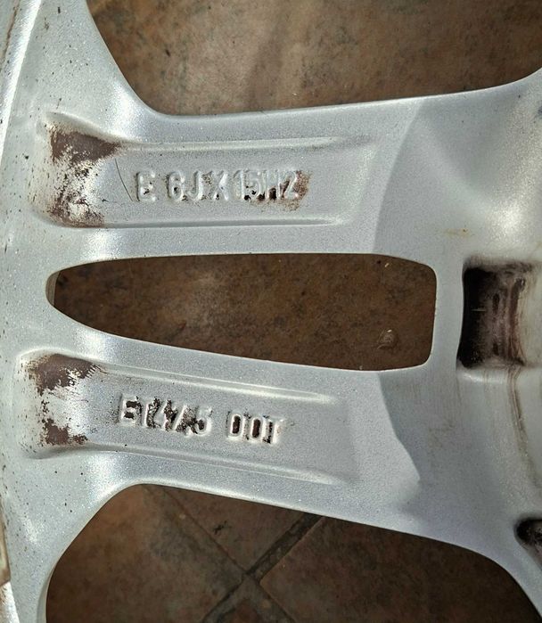 Set 4 genti aliaj aluminiu