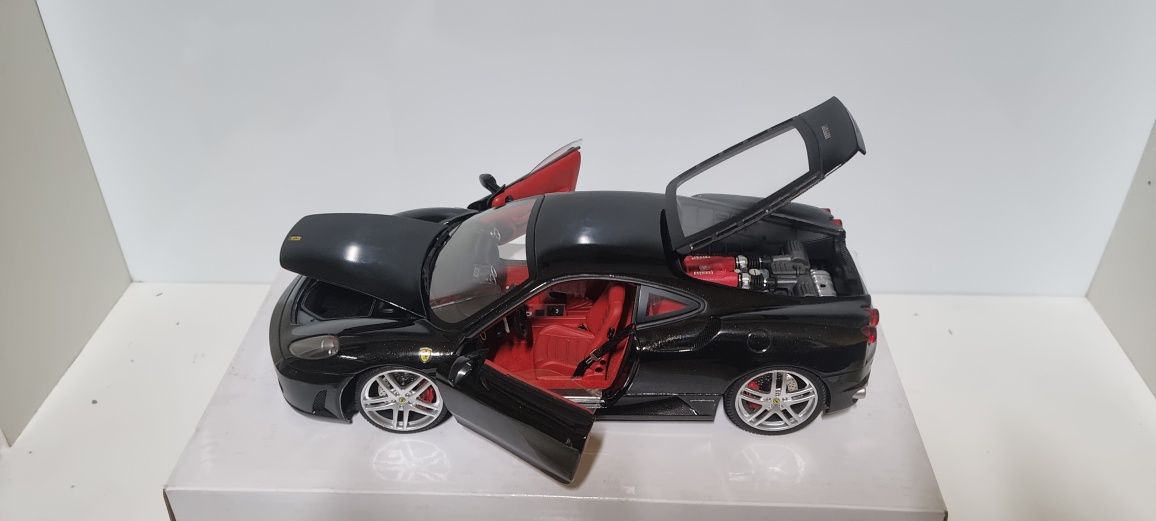 Macheta Ferrari F430 Hot wheels elite  - scara 1:18