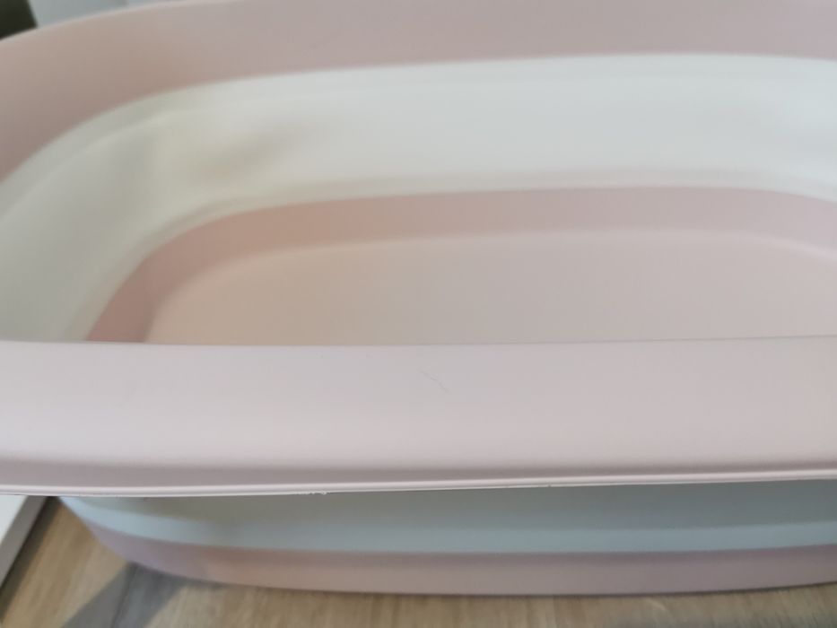 Нова сгъваема детска вана Dolu - розова