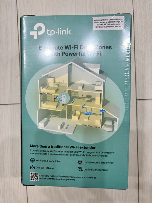 Range Extender TP-Link RE550, AC1900 Dual Band