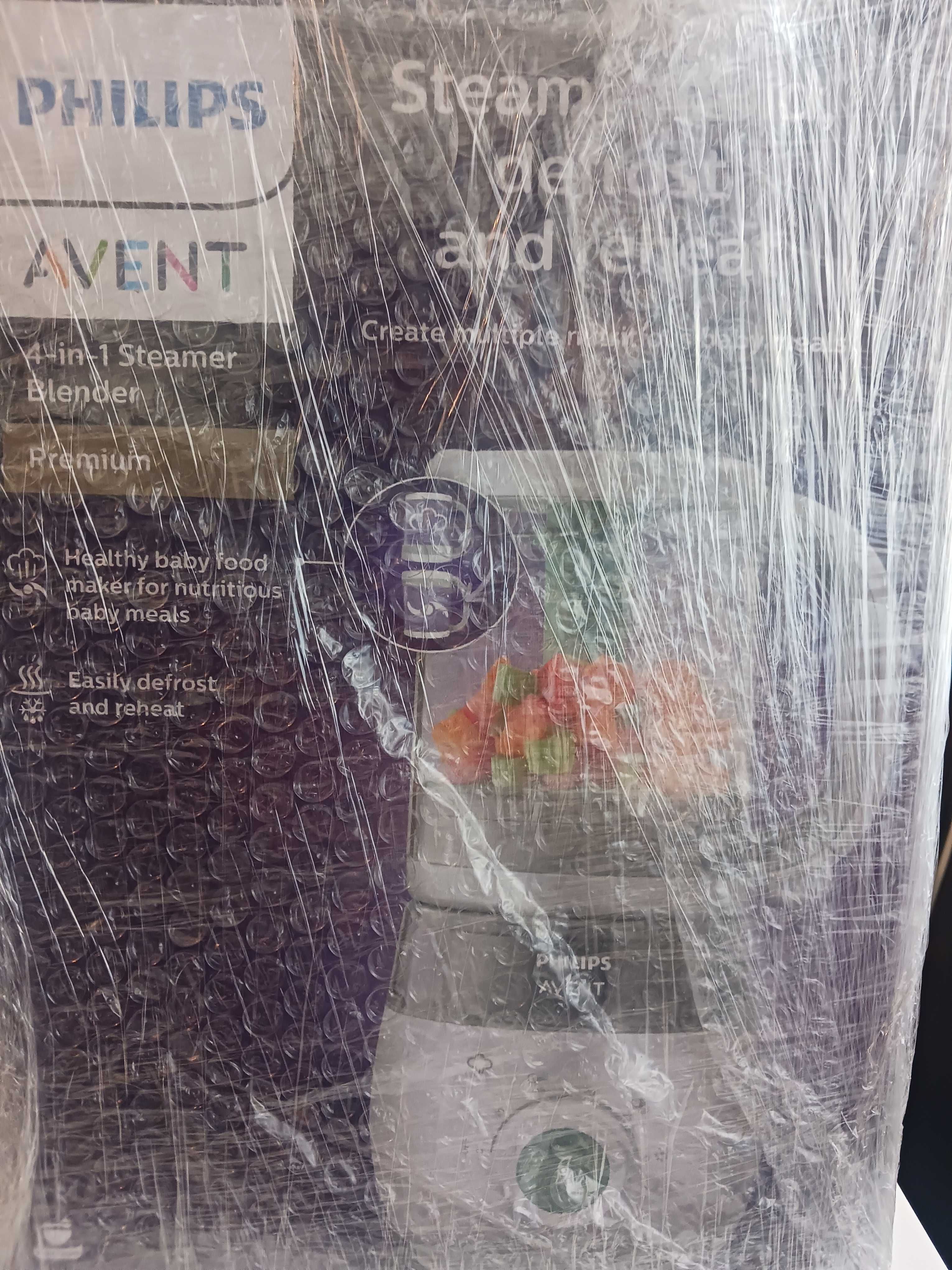 В гаранция,нов уред за готвене на пара и блендиране Philips Avent 4in1