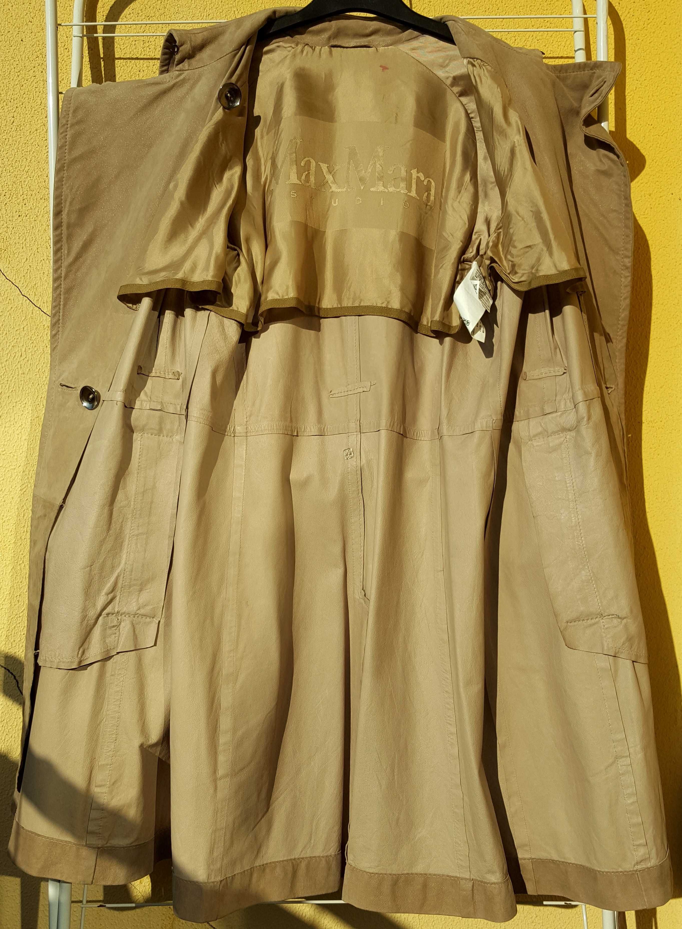 тренчкот Armani Burberry Max Mara S M
