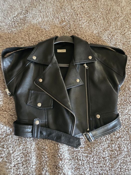 Кожен елек - естествена телешка кожа