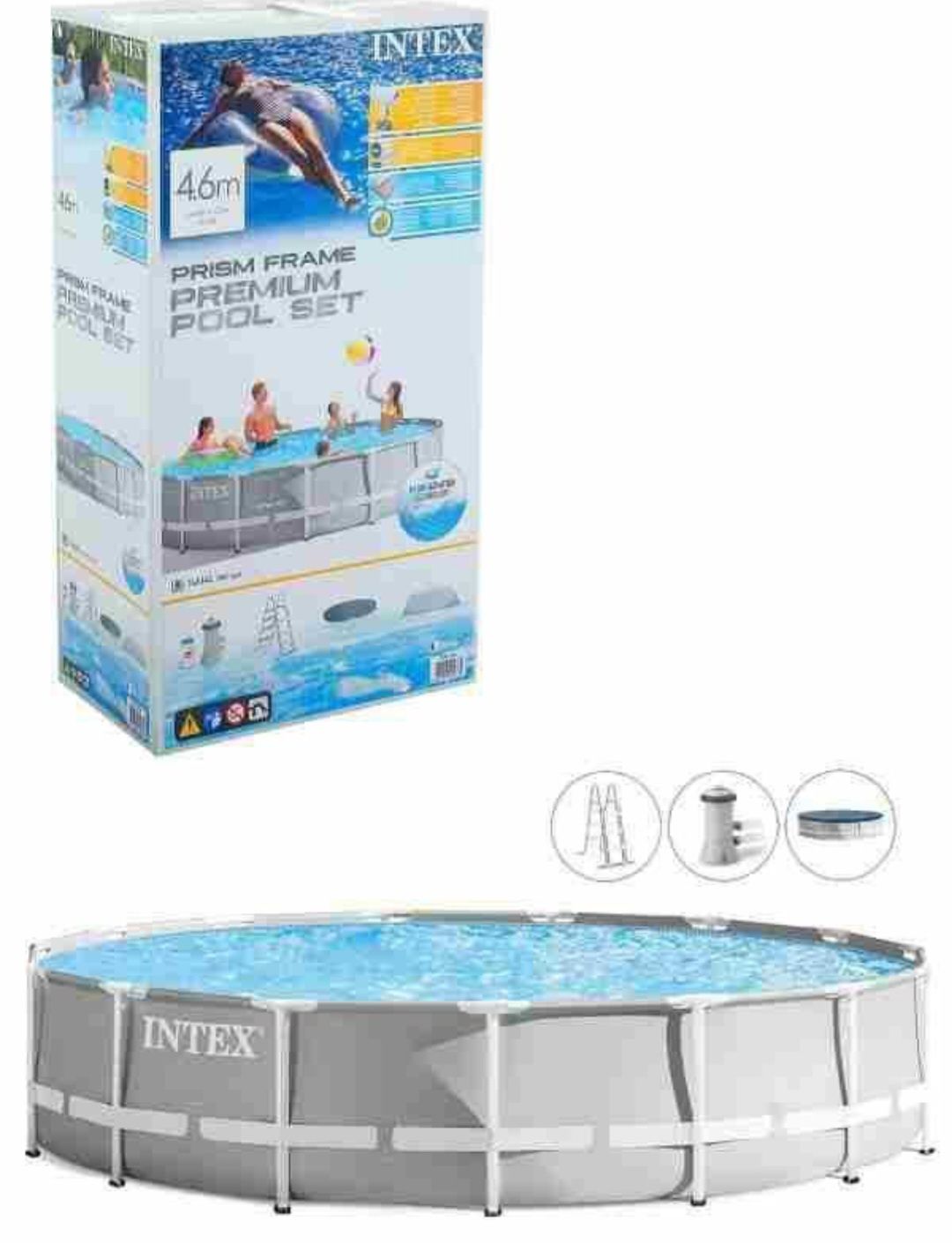 Каркасный бассейн INTEX