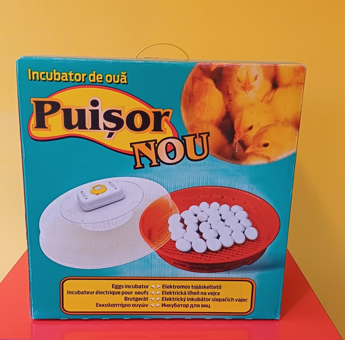 Incubator ouă Puișor Nou - perfect pentru creșterea puilor