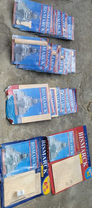 Vand Colectia completa Bismark - Hachette Nr 001-140