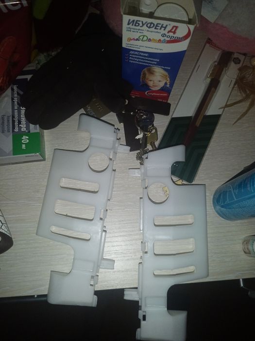 Расчёски на бампер. Тойота альфард