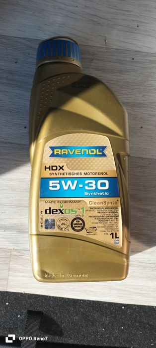 Моторное масло Ravenol HDX 5w-30