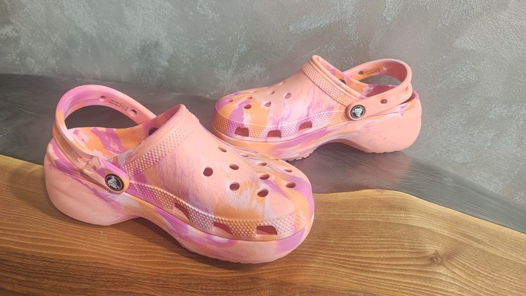Crocs с платформа размер 37 / W6
