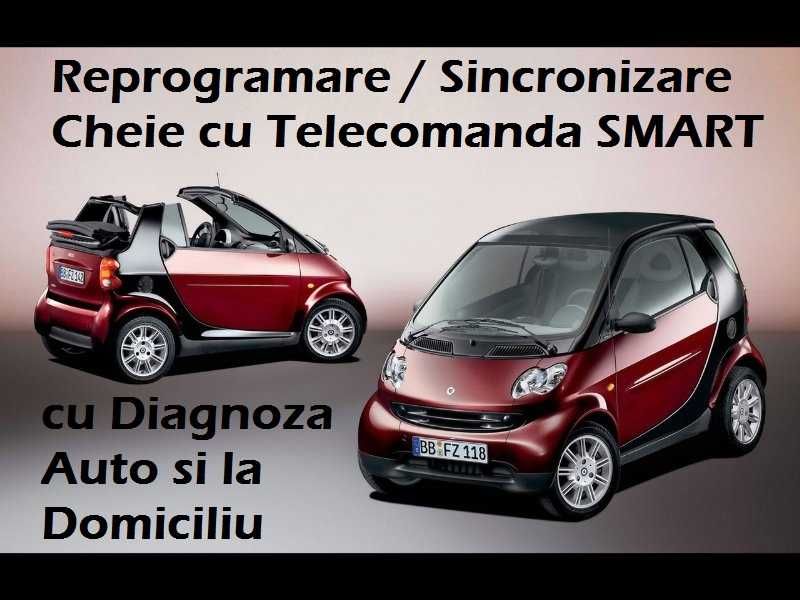 Programare cheie SMART ForTwo ForFour Roadster sincronizare chei