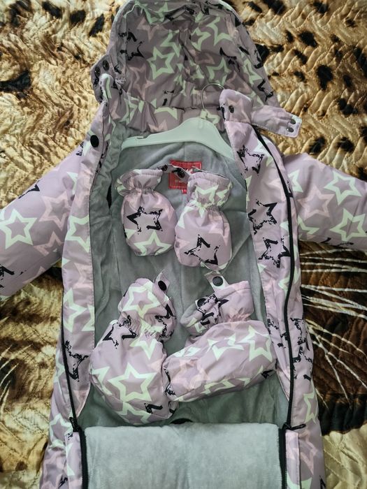 Зима комбинезон  для девочки