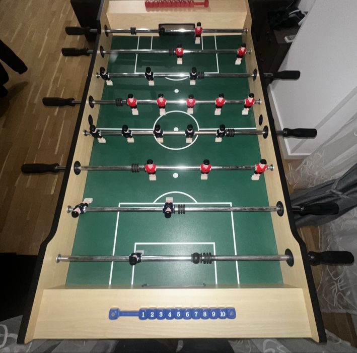 Masă de fotbal-Foosball pliabilă