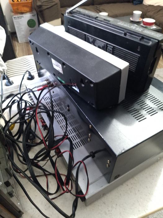 Dublu deck jvc, amplificator.Sony.radio.japonia